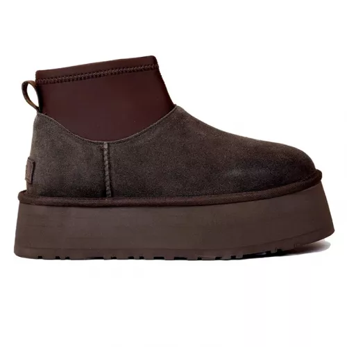 UGG CLASSIC MINI DIPPER CHOCOLATE