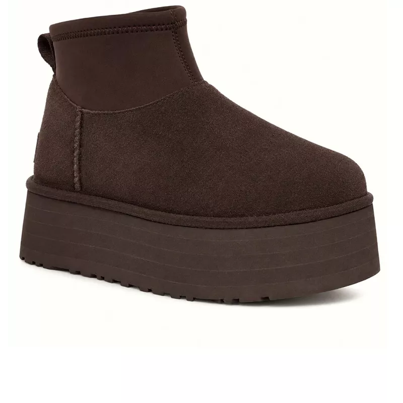 UGG CLASSIC MINI DIPPER CHOCOLATE