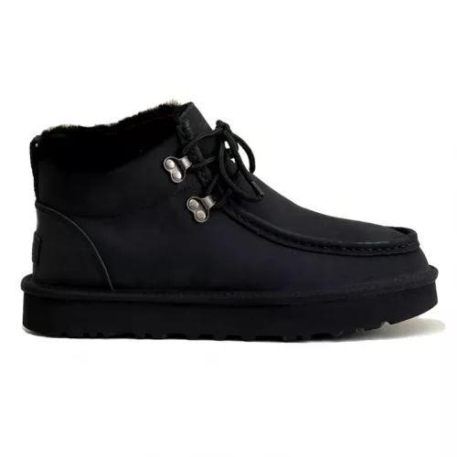 UGG MENS AMBUSH WOVEN BOOT BLACK