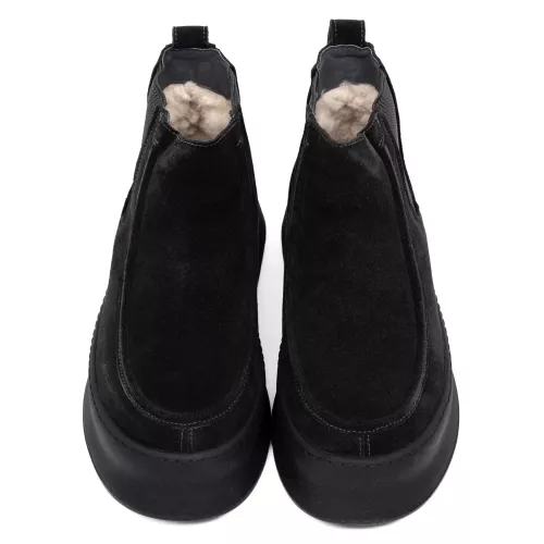 UGG MENS CHELSEA CRAFTED BLACK