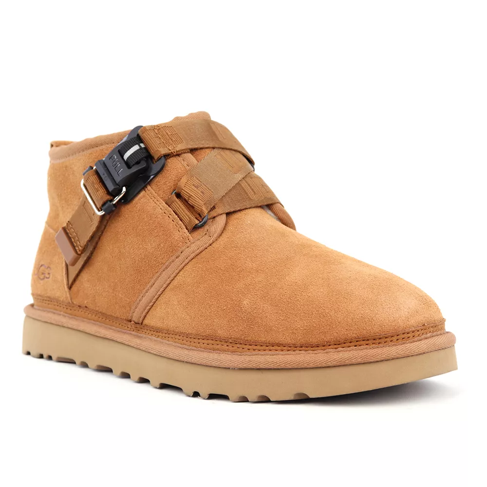UGG MENS NEUMEL QUICKCLICK CHUKKA CHESTNUT