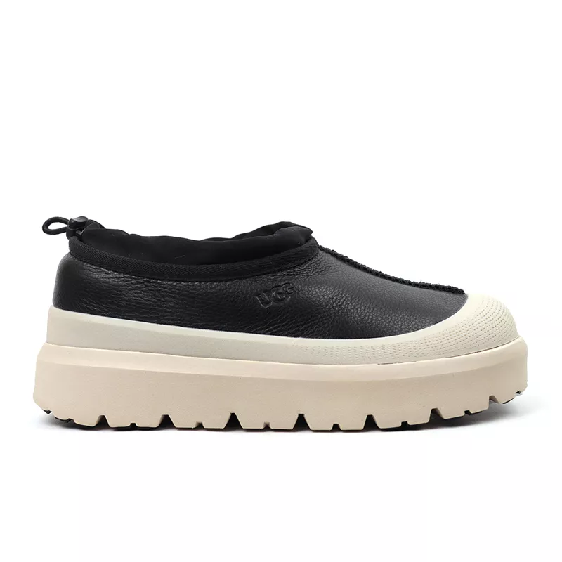UGG MENS TASMAN WEATHER HYBRID LEATHER BLACK UGG MENS TASMAN WEATHER HYBRID LEATHER BLACK