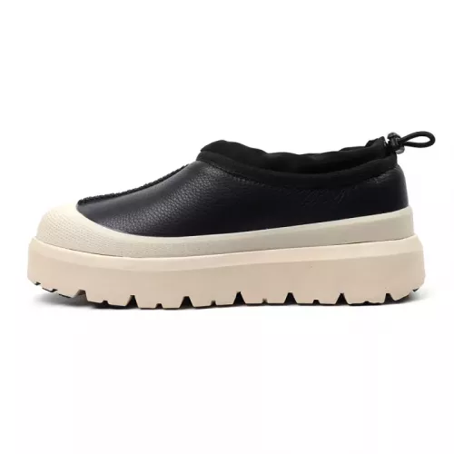 UGG MENS TASMAN WEATHER HYBRID LEATHER BLACK