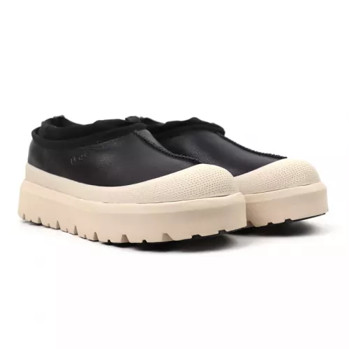UGG MENS TASMAN WEATHER HYBRID LEATHER BLACK