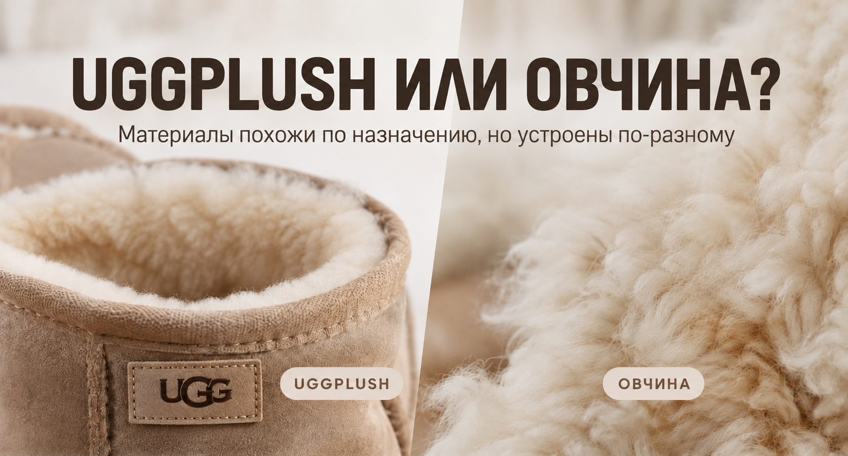 UGGPLUSH ��� ������? ��������� ������ �� ����������, �� �������� ��-�������