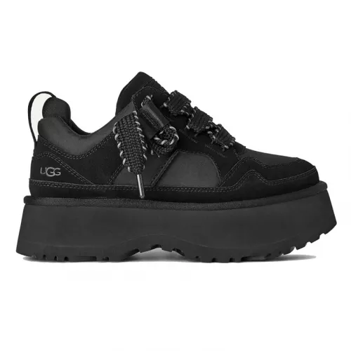 UGG WOMENS ASTROMEL SNEAKER BLACK