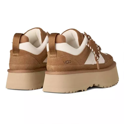 UGG WOMENS ASTROMEL SNEAKER CHESTNUT