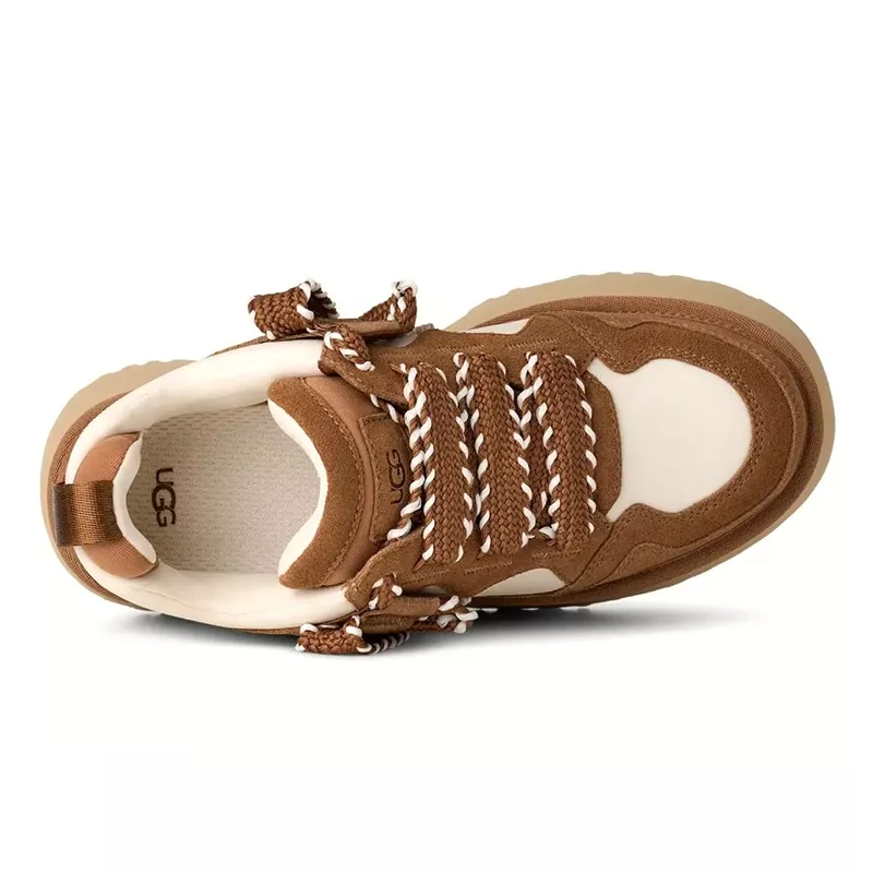UGG WOMENS ASTROMEL SNEAKER CHESTNUT
